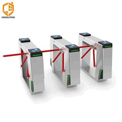 نظام بوابة تلقائية ذكية للكويت: حاجز بوم وبوابات دوارة مع التعرف على الوجه والبصمة