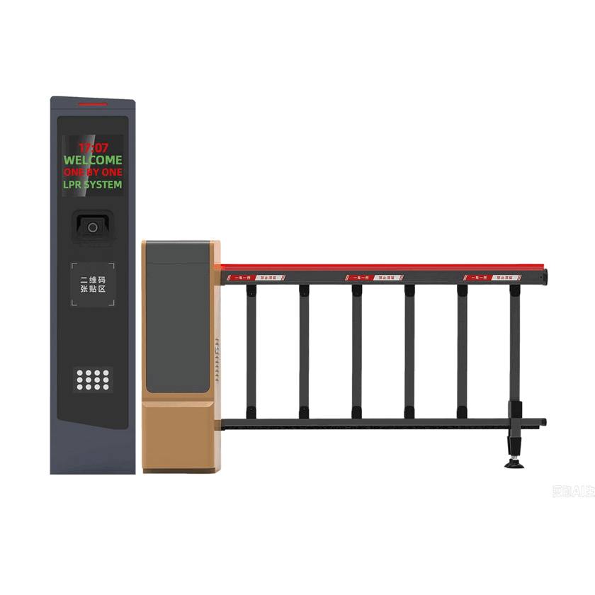 Système de Contrôle d'Accès Intelligent avec Barrière Automatique à 24V DC pour les Résidences et Zones Commerciales au Koweït