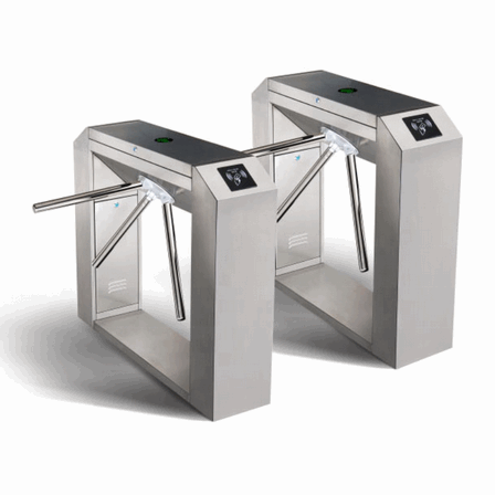 Baroxon Smart Security Tripod Gate with Face Recognition for Kuwaiti Facilities