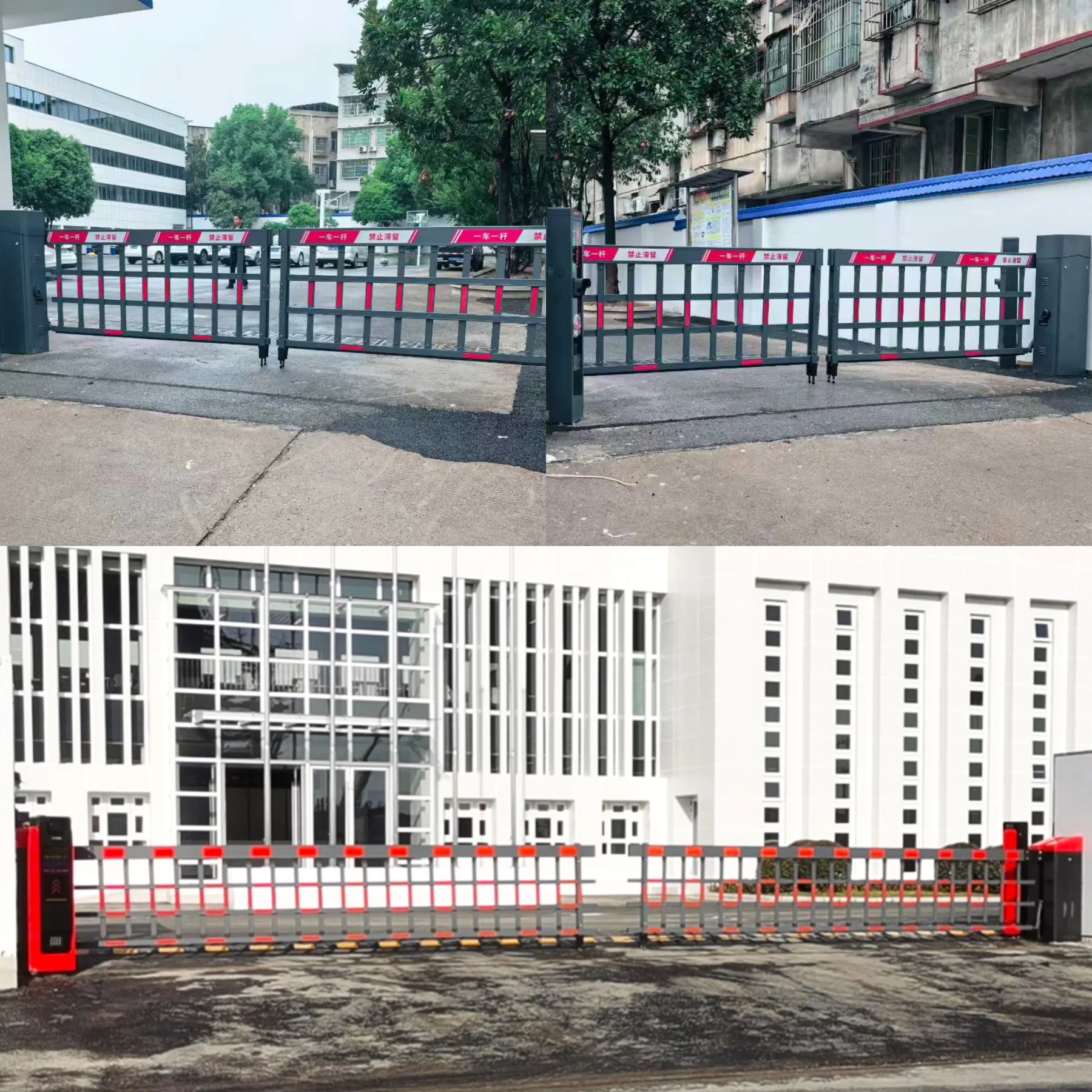 Commercial Traffic Safety & Parking Management System with Boom Barrier for Kuwait
