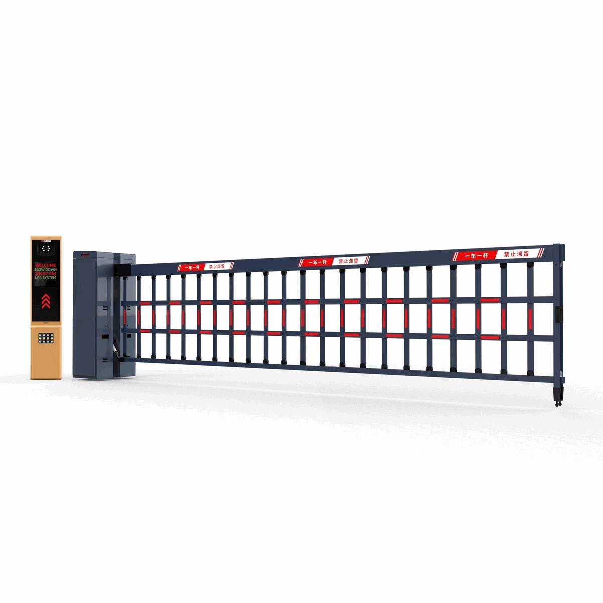 Anti-Crash Smart ALPR License Plate Recognition Camera with Automatic Boom Gate for Kuwait Markets