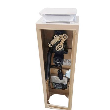 Boom Barrier with LED Light for Kuwait Parking Systems - Baroxon Smart Gate Solution