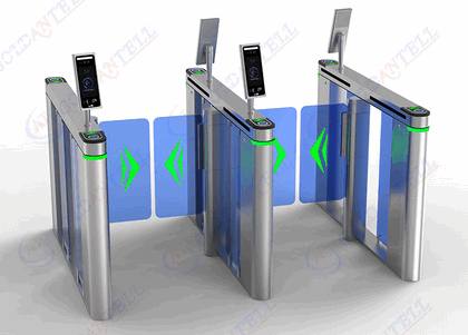 Biometric Facial Recognition Pedestrian Gate for High-Security Government & Tech Zones in Kuwait