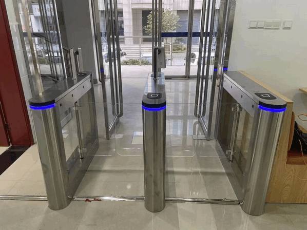 Baroxon Ba-YZS168 Swing Turnstile Gate - High-Speed Access Control for Kuwait Corporate & Residential Zones