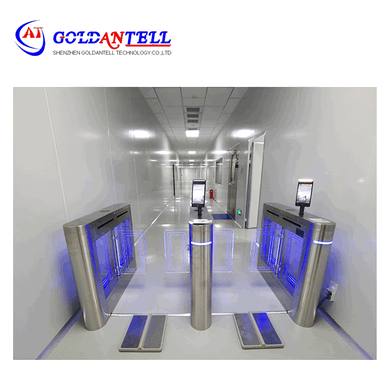 Biometric Facial Recognition Pedestrian Gate for High-Security Government & Tech Zones in Kuwait
