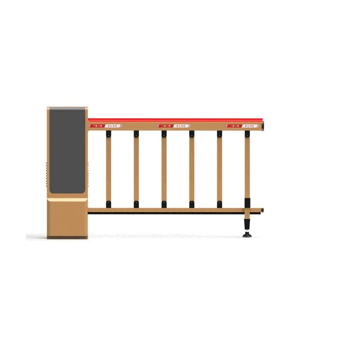Integrated Folding Smart Parking Gate with Advertising Media Boom for Kuwait Markets