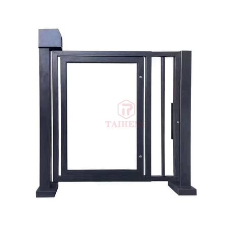 Baroxon Ba-G21 Manual Rotating Swing Gate untuk Akses Perumahan & Pusat Perbelanjaan di Kuwait