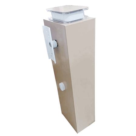 Boom Barrier with LED Light for Kuwait Parking Systems - Baroxon Smart Gate Solution