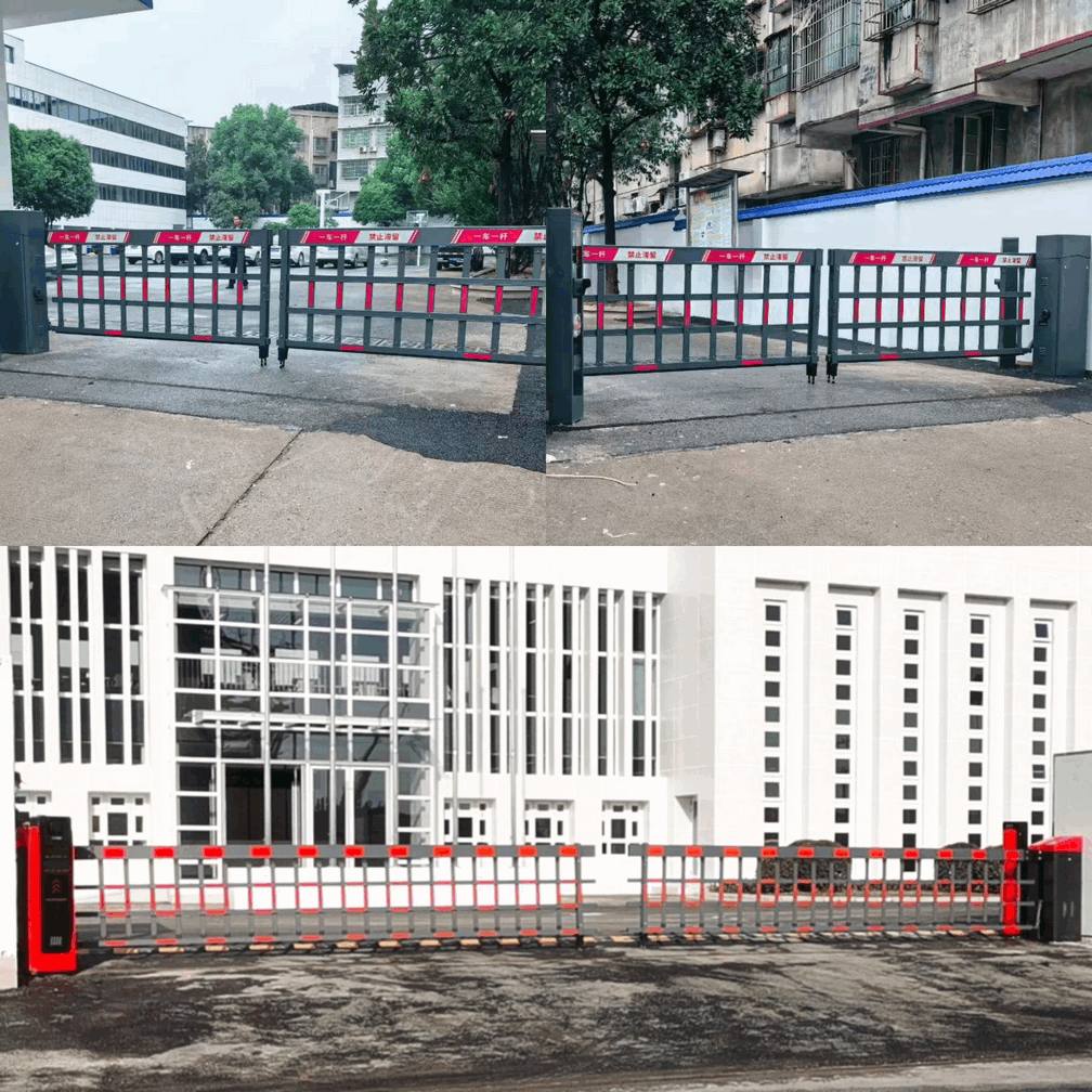 12m Long-Range Straight Arm Traffic Barrier with Integrated Ticketless Payment System for Kuwait Markets