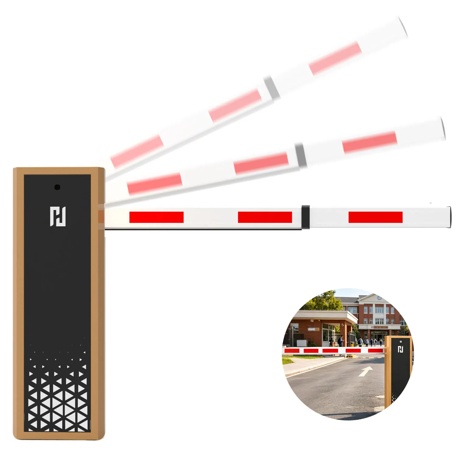 Boom Barrier Kuwait | High-Speed Parking Gate for Residential & Commercial Zones