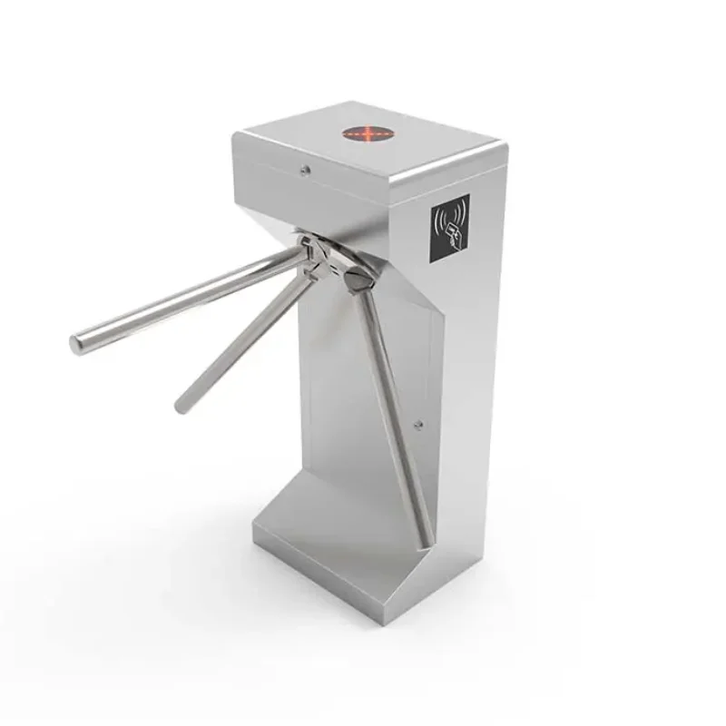High-Security 304 Stainless Steel Tripod Turnstile for Corporate Office Access Control in Kuwait