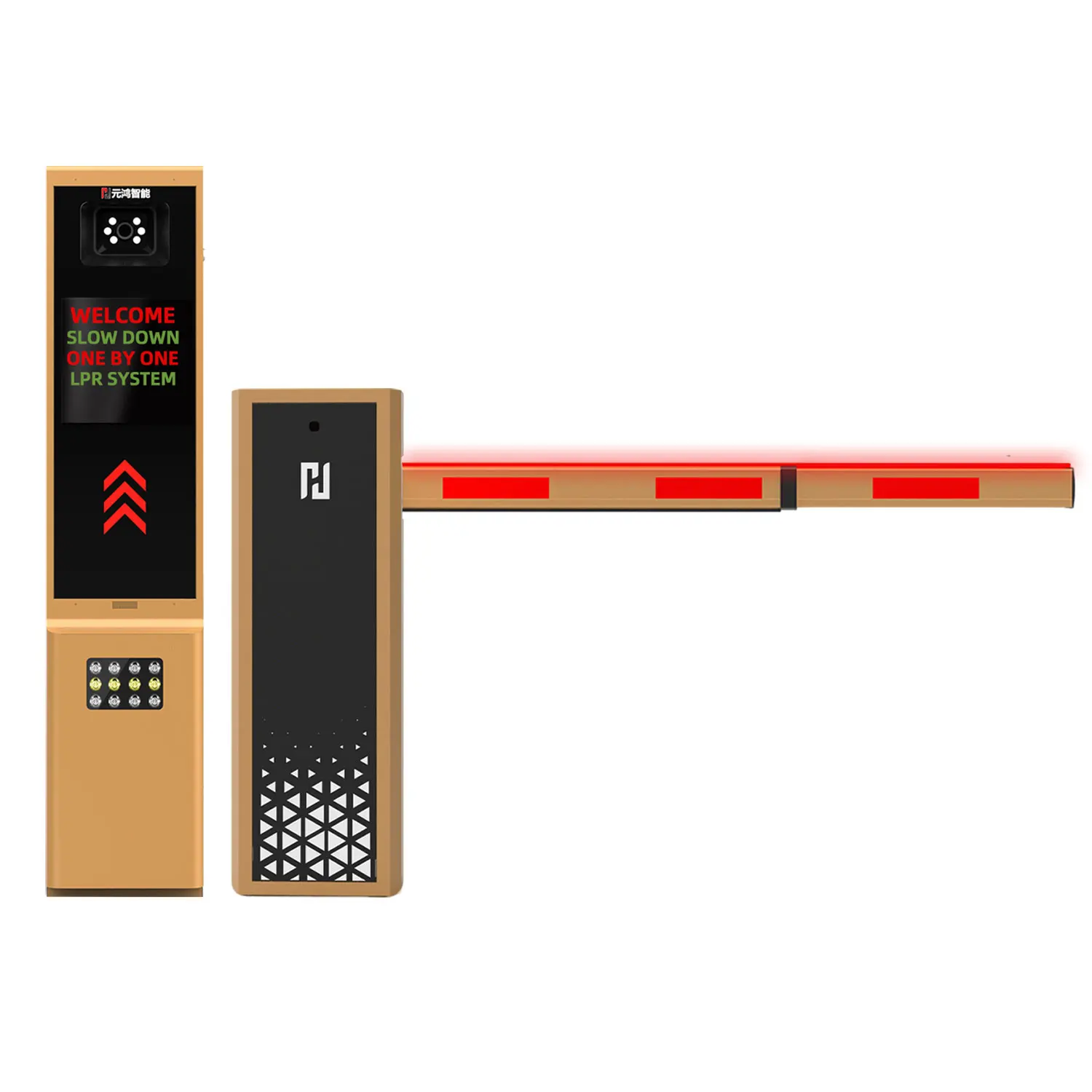 LPR Terminal with LED Display for Kuwait Parking Systems - Smart Access Control