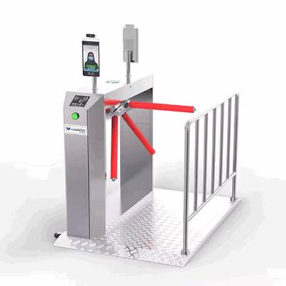 Semi-Automatic 304 Stainless Steel Tripod Gate for Kuwait Residential, Commercial & Industrial Access Control