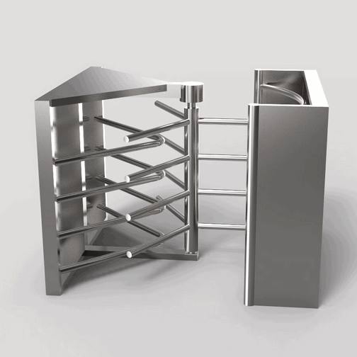Full Height Turnstile untuk Keamanan Pabrik, Perumahan & Area Industri di Kuwait
