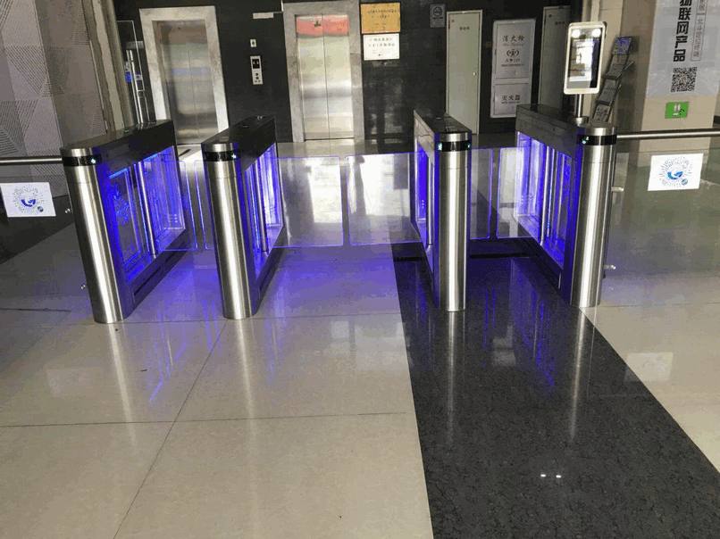 Baroxon Ba-YZS168 Swing Turnstile Gate - High-Speed Access Control for Kuwait Corporate & Residential Zones
