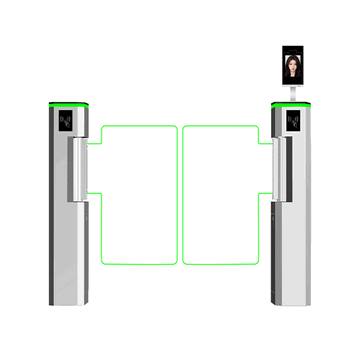 IP44 Face Recognition Swing Barrier for Secure Access in Kuwait City & Industrial Zones