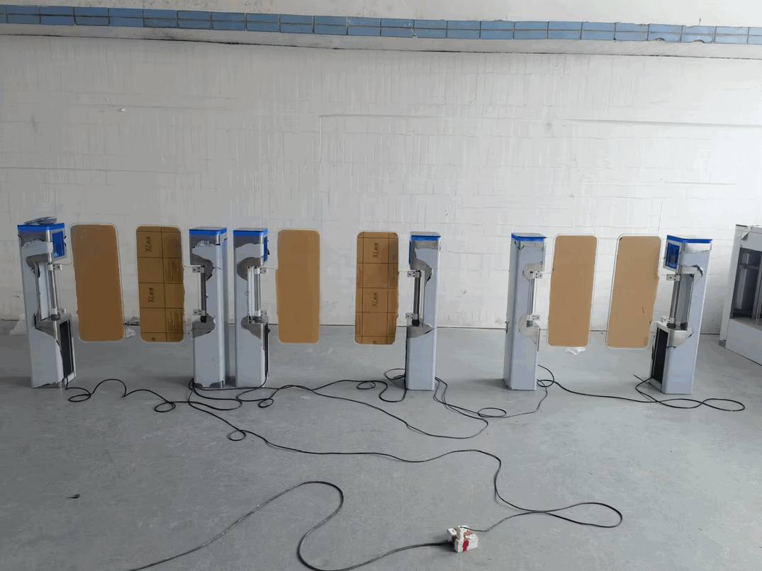 Infrared Swing Barrier for Kuwait Supermarkets & Malls | Baroxon Ba-401