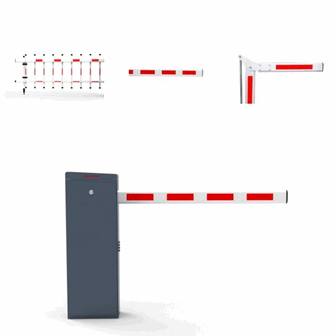Commercial DC Brushless Access Barrier Kit for Kuwait Shopping Malls & Parking Systems