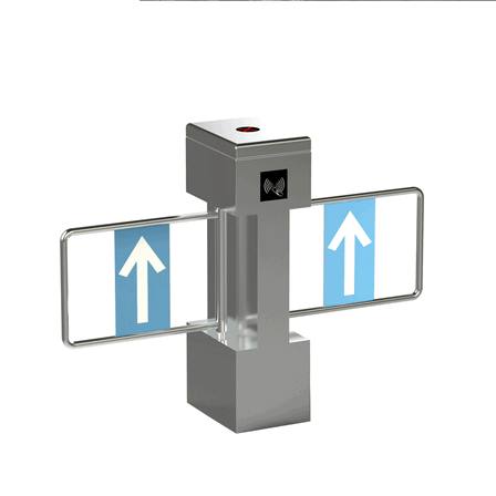 High-Security Swing Barrier Turnstiles for Kuwait Supermarkets, Malls & Commercial Towers