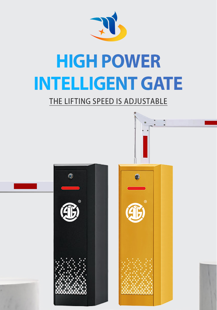 Baroxon servo barrier gate for high-speed vehicle parking control