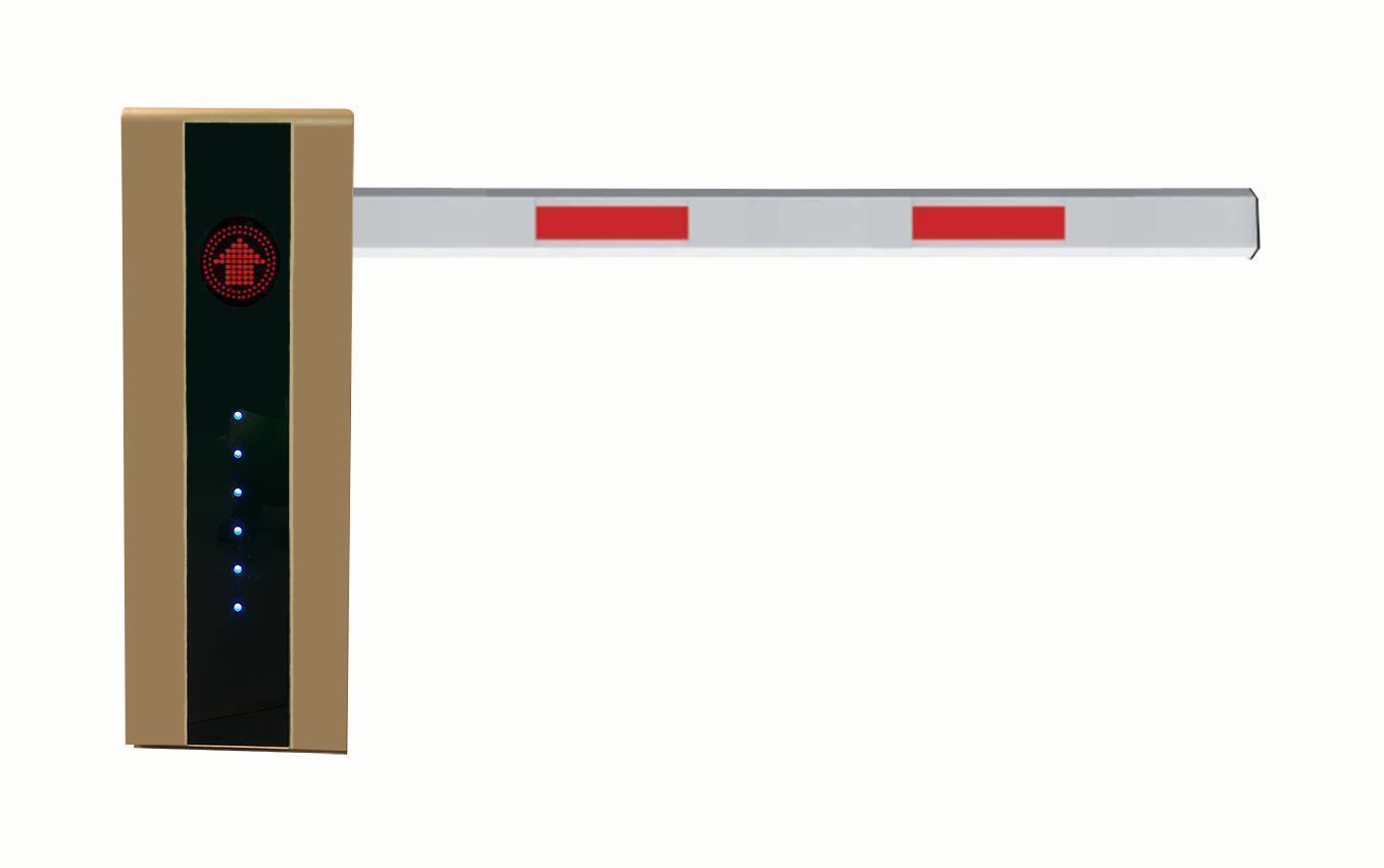 Baroxon automatic boom barrier installed in Kuwait commercial office buildings