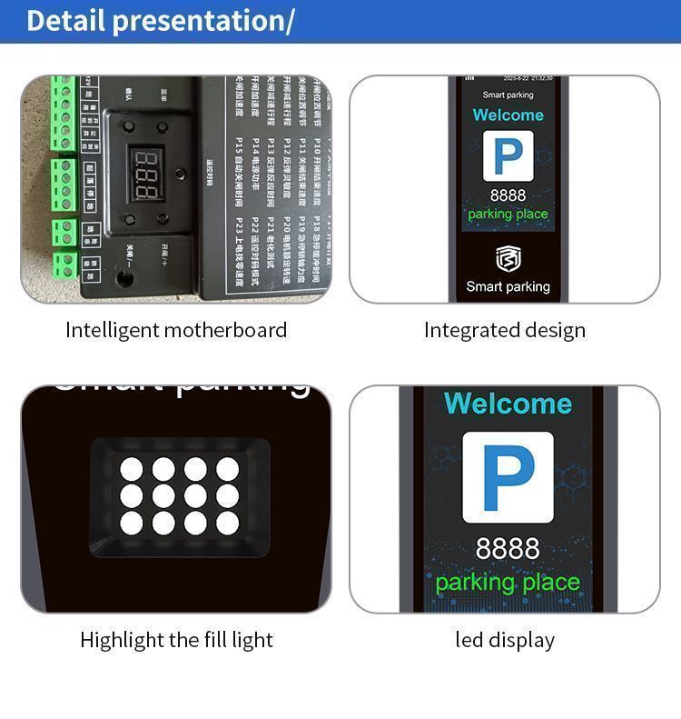 Baroxon LED parking terminal unit for industrial buildings