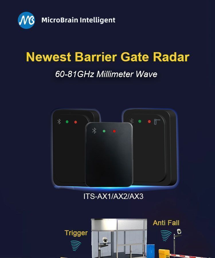 IP66 waterproof parking radar sensor extreme rain testing in Kuwait facility