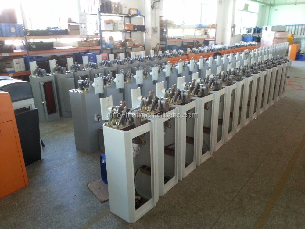Assembly line of Kuwait parking gate systems