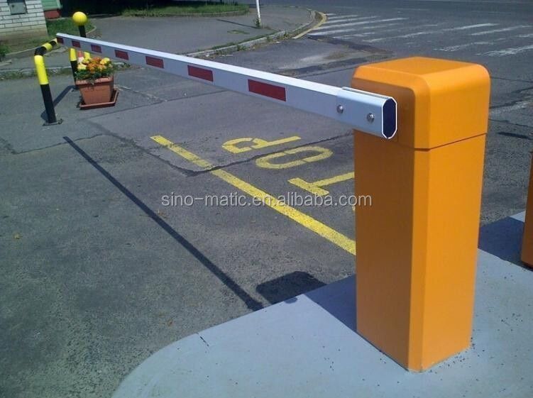 Commercial building car park barrier system in Kuwait