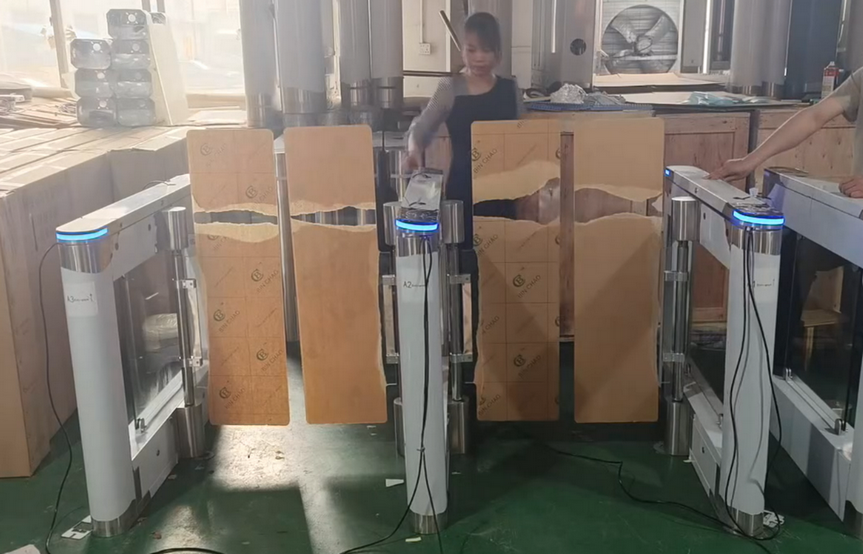 Baroxon Kuwait professional access control swing gate system