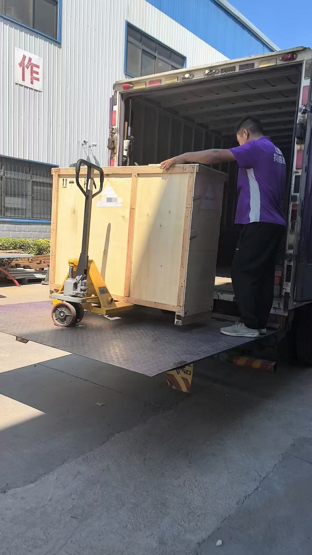 Logistics Loading for Kuwait Security Gate Shipments