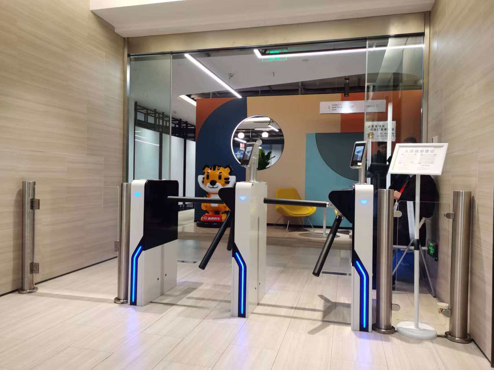 RFID Reader Supported Tripod Turnstile