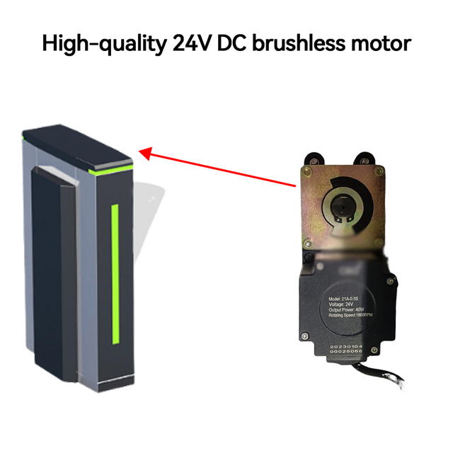 24V DC brushless motor Kuwait access gate