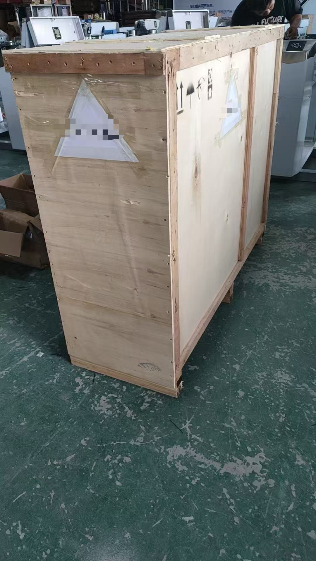 Export safe wooden crate for Kuwait delivery