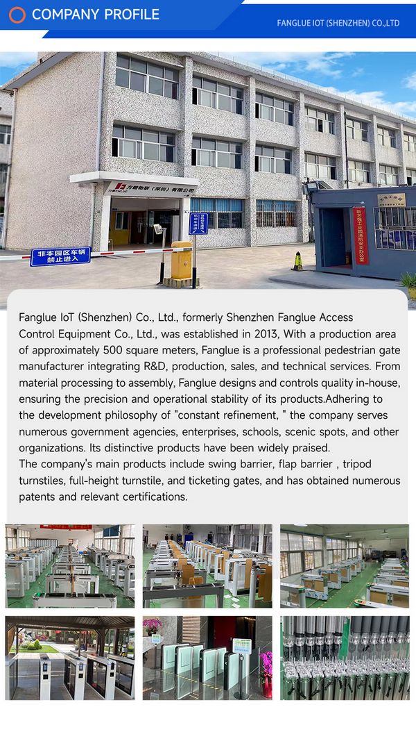 Stainless steel automated security gate system for Kuwait building lobbies