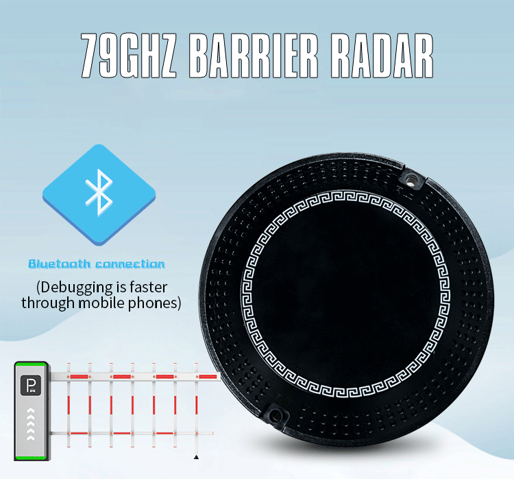 Kuwaiti Smart Parking Barrier Gate Sensor Baroxon Ba-79G-PRO