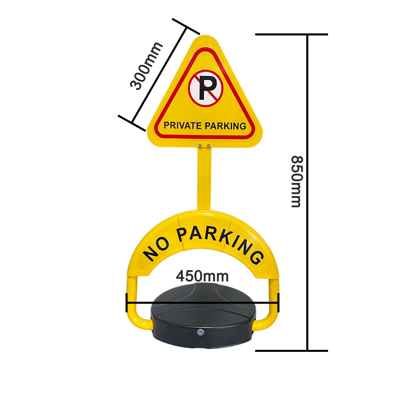 Wireless parking barrier locker with remote activation Philippines