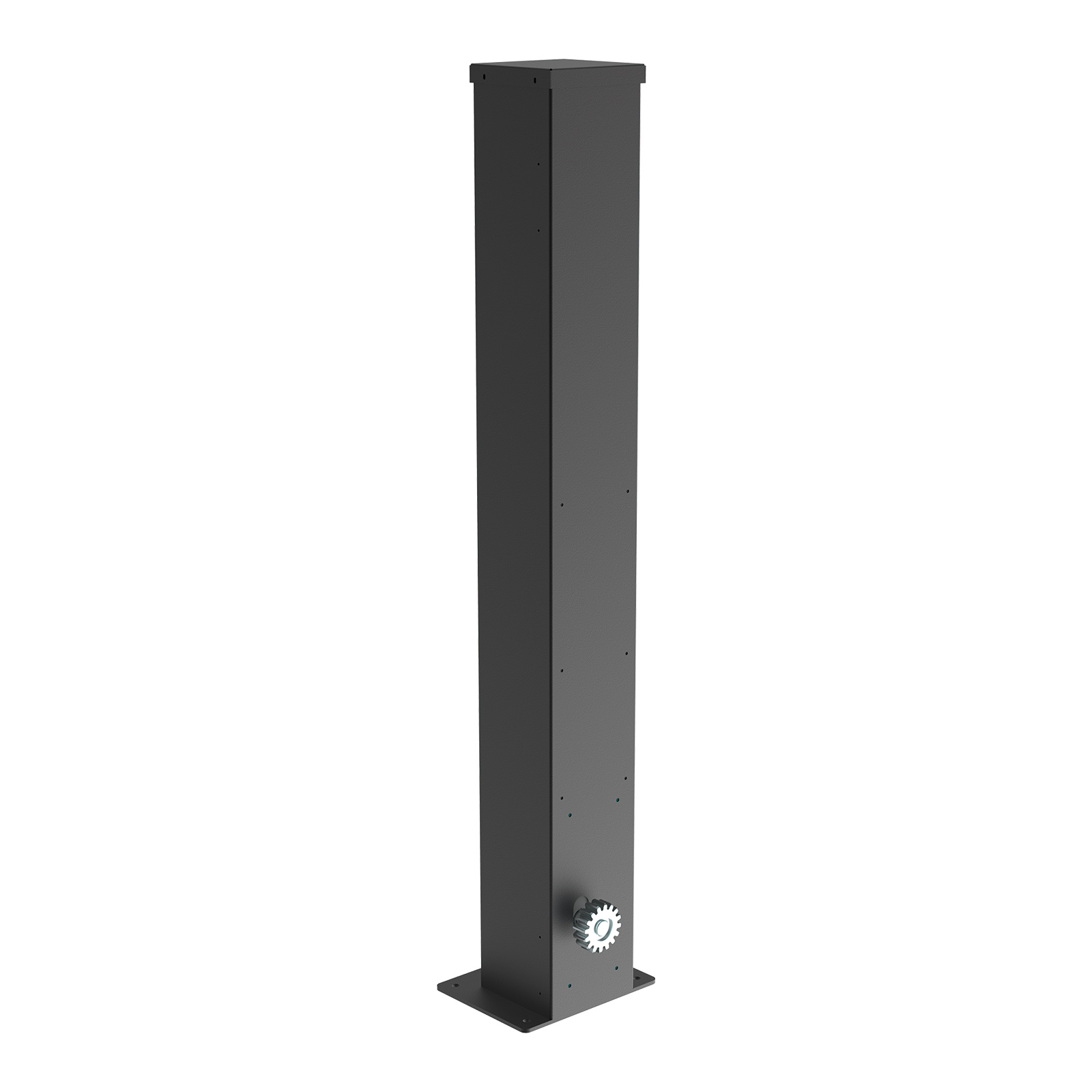 Secure rolling code encryption remote control for automatic gate driving machine