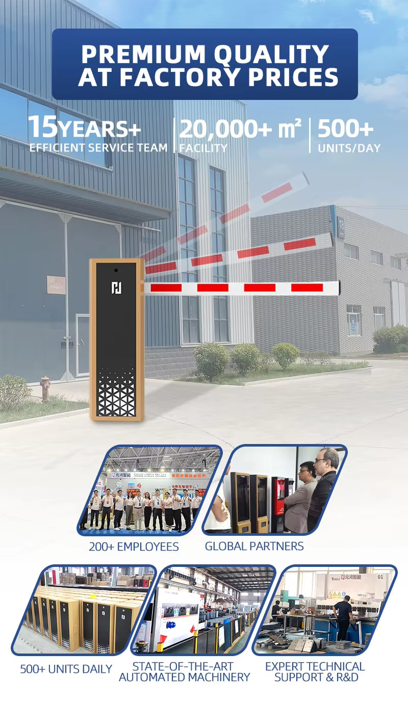 IP55 weatherproof electric security boom barrier toll plaza system Kuwait